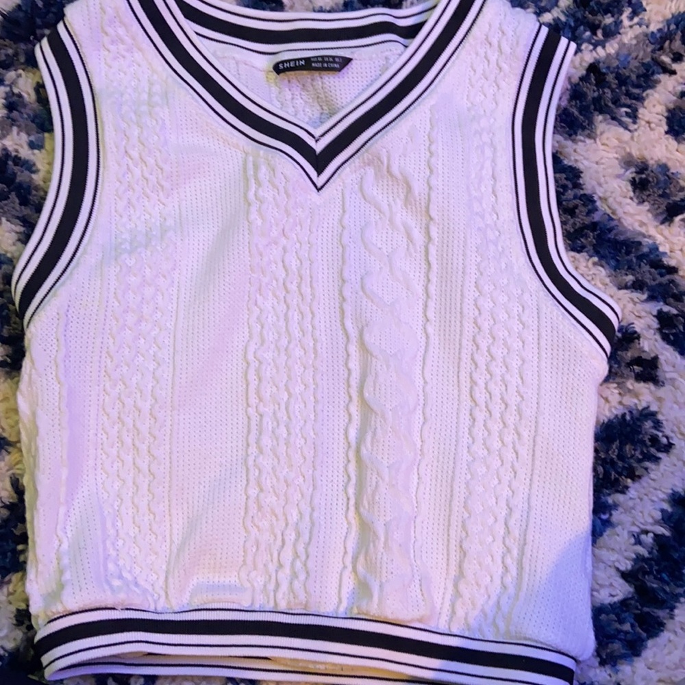 shein sweater vest, new, xs